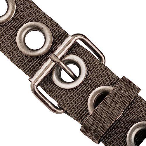 Bucket Boss - AirLift Tool Belt with Suspenders, Tool Belts - Original Series (50100) with 12 pockets, Brown , 52 Inch Bucket Boss