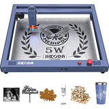 JICCODA L1 5W Laser Engraver Machine,60W DIY Laser Cutter and High Power Laser Engraving Machine for Wood and Metal, Paper, Acrylic,Fabric,Compressed JICCODA