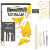 Hinkler Art Maker Masterclass Collection: Origami Techniques Kit - Beginner to Advanced Origami - Japanese Art - Origami Guide - Craft Kits - Arts Hinkler