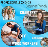 Epoxy Resin Art Resin Crystal Clear Formula- The Artist's Resin for Coating, Casting, Resin Art, Geodes, Tabletop, Bar Top, Live Edge Tables, River NAKED FUSION