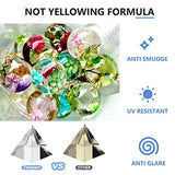 Teexpert Crystal Clear Epoxy Resin Kit 1 Gallon Self-Leveling Coating and Casting Resin, High-Gloss & Bubbles Free Resin and Hardener Kit for DIY Teexpert