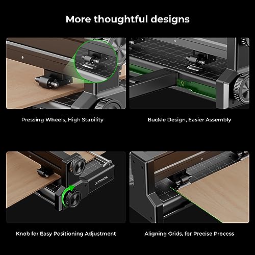 xTool Automatic Conveyor Feeder for xTool P2 55W Co2 Laser Cutter, Partner for Accurately Automatic Engraving and Cutting on Larger Area up to xTool