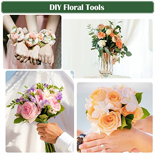 Floral Arrangement Kit with Floral Tape, 26 Gauge Floral Stem Wire
