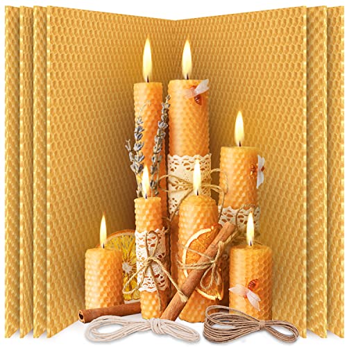  Candle Making Kit for Adults-Best Candle Making Kit Supplies  for Beginners-Complete DIY Candle Making Set for Adults, Including Beeswax,  Wicks, 8 Fragrance, Melting Pot, Candle Tinsr