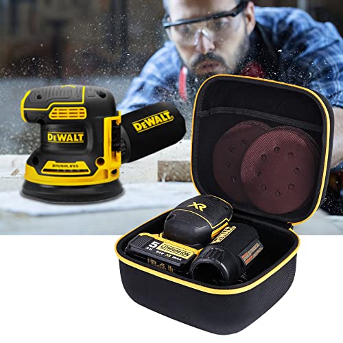 Khanka Hard Travel Case Compatible with DEWALT 20V MAX Orbital Sander (DCW210B), Case Only khanka