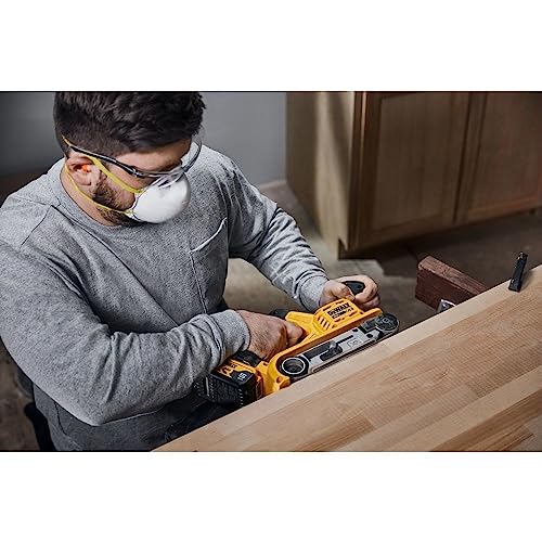 DEWALT 20V MAX* Belt Sander, Cordless, Brushless, Tool Only (DCW220B) - WoodArtSupply