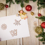 Happyyami 100pcs Unfinished Wood Cutouts Wooden Flower Butterfly Bird Embellishments Table Confetti Rustic Wedding Decorations DIY Wood Craft Happyyami