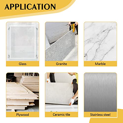 2PCS Granite Carrying Clamps Double Handed Stone Carrying Clamps Panel Carrier Plywood Carrying Tool Lifting and Transporting Tool for Glass Granite YUCHENGTECH