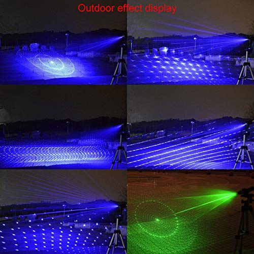 FreeMascot 5 Pcs Sky Patterns Heads Cap for Laser Pointer Light (Silver) FreeMascot