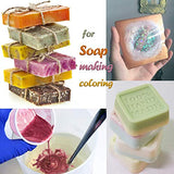 Mica Powder, 15 Colors Epoxy Resin Dye Set, SEISSO Natural Pigment Powders Dyes for Epoxy Resin/DIY Cosmetic/Soap/Paint/Nail Arts Polish/Soy Wax SEISSO