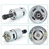 RATTMMOTOR DC Motor CNC 775 Spindle Motor 100W 12-24VDC 20000RMP + ER11 Collet for DIY Mini CNC Router 3018 3018Pro 3018Pro-Max 3018Pro-N 1610 RATTMMOTOR