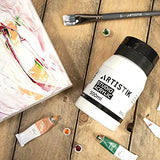 Acrylic Paint 500 ml Tub - Acrylic Paints with High Pigment and Long-Lasting Brilliant and Vibrant Colors Professional & Amateur Painting Jar Art ARTISTIK