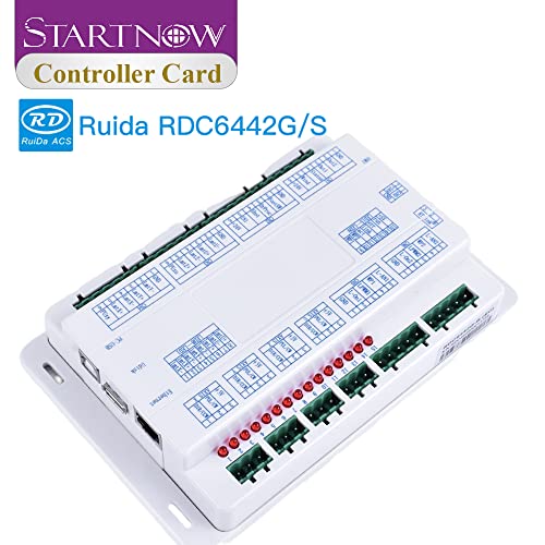 Startnow CO2 Laser Control Card Ruida RDC6442G RDC6442S CNC Laser Engraving Machine Motherboard System RDC6442 DSP Controller (Ruida RDC6442S) STARTNOW