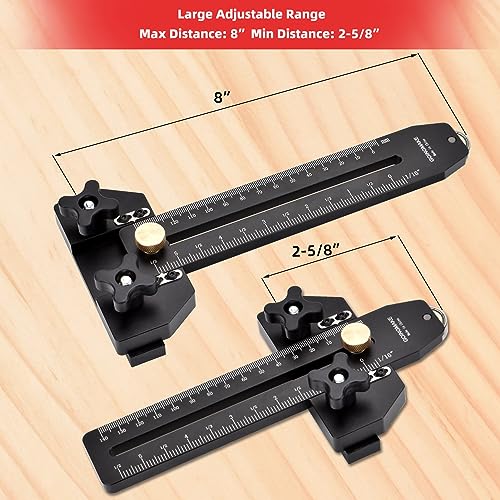 GOINGMAKE Thin Rip Jig Table Saw Jig Guide for Making Repetitive Narrow Thin Strip Cuts Woodworking Tools Fast Thin Ripping Guide for Table Saw Band