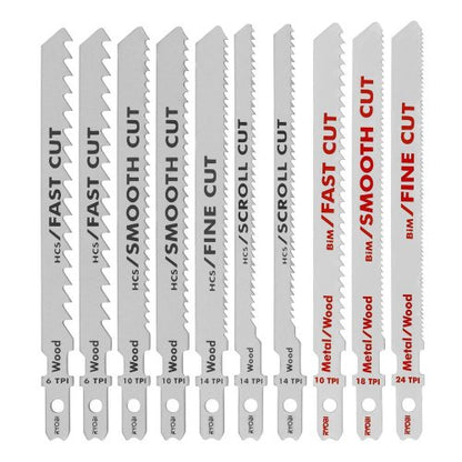 Ryobi A14AK10 All-Purpose Jig Saw Blade Kit (10-Piece) - WoodArtSupply