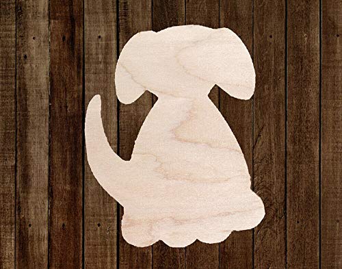 22" Dog Puppy Unfinished Wood Cutout Cut Out Shapes Painting Crafts