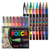 16 Posca Markers 3M, Posca Pens for Art Supplies, School Supplies, Rock Art, Fabric Paint, Fabric Markers, Paint Pen, Art Markers, Posca Paint posca