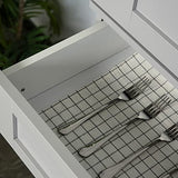 HOMCOM Modern Kitchen Pantry Freestanding Cabinet Cupboard with Doors and Drawer, Adjustable Shelving, Grey HOMCOM