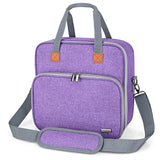 LUXJA Carrying Case Compatible with Cricut Easy Press (9 inches x 9 inches), Tote Bag Compatible with Cricut Easy Press and Supplies (Bag Only, LUXJA