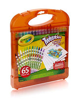 Crayola Twistables Colored Pencils Set (65ct), Kids Drawing Kit, Portable Art Case, Gifts for Kids Ages 4+ Crayola