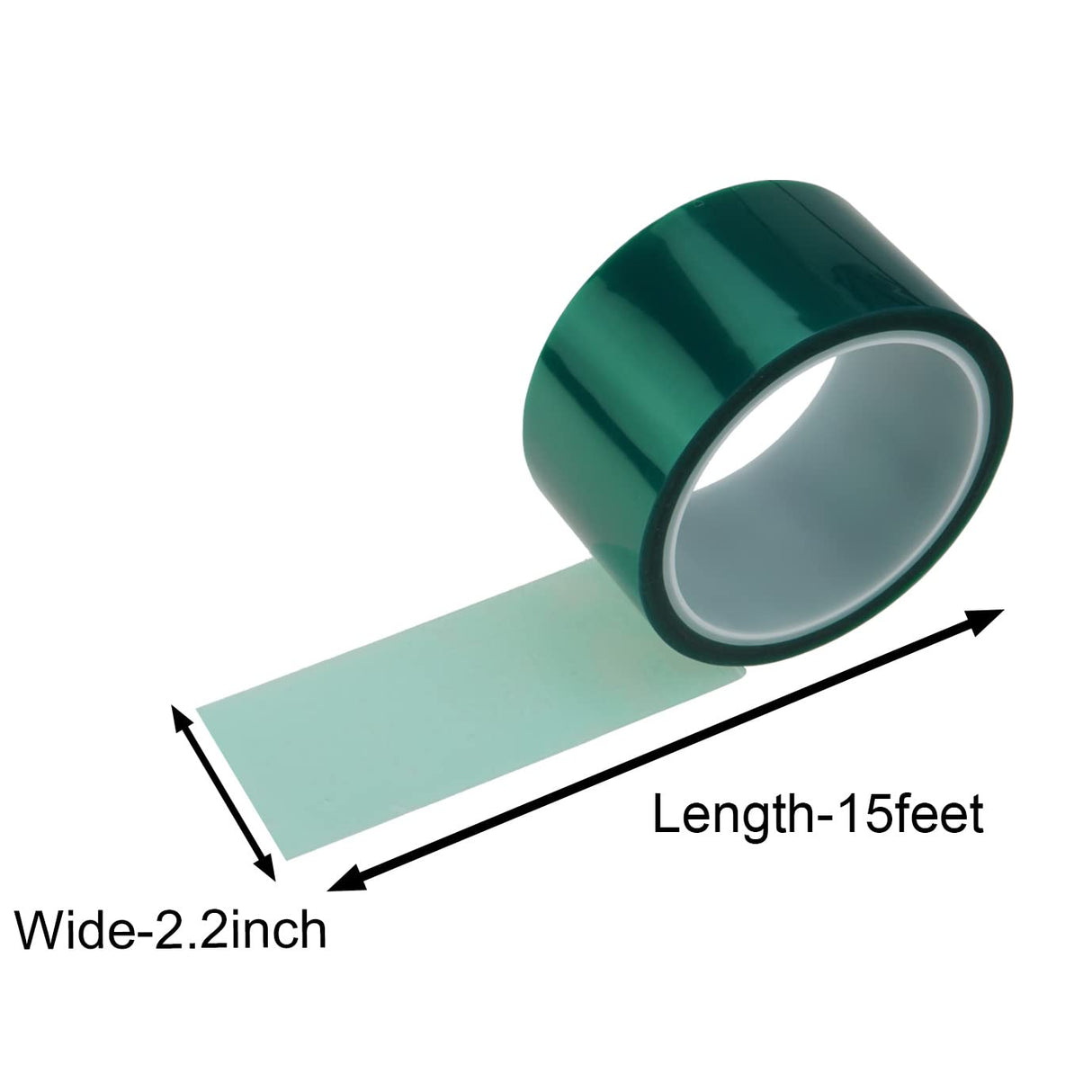 XGNG 50mmx33m Resin Tape Epoxy Resin Tape Long Traceless Craft Tape for Epoxy Resin Molding Adhesive High Temperature Resistance Easy Peeling Epoxy XGNG