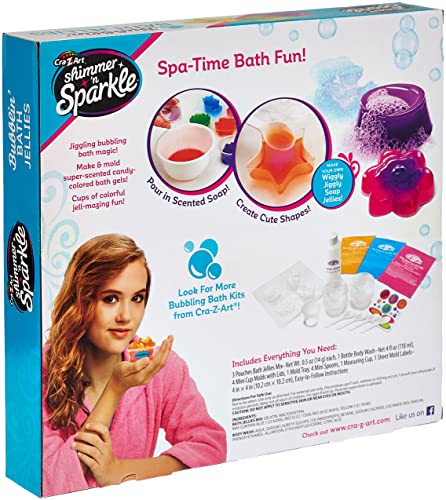 Shimmer and Sparkle Make Your Own Bubblin Bath Geleez - WoodArtSupply