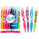Glitter Gel Smens - Gourmet Scented Pens, Colored Gel Ink, Medium Point, 8 Count Scentco