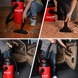 Shop-Vac 5 Gallon 5.5 Peak HP Wet/Dry Vacuum, Wall Mountable Compact Shop Vacuum with 18' Extra Long Hose & Attachments, Ideal for Jobsite, Garage, Shop-Vac