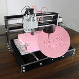RATTMMOTOR 3018 Pro DIY CNC Router Kit+GRBL Offline Controller, 3 Axis Hobby CNC Router Machine, Plastic Acrylic PVC PCB Wood Mini Desktop Engraving RATTMMOTOR