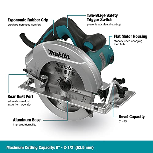 Makita HS7600 Circular Saw, 7-1/4" - WoodArtSupply