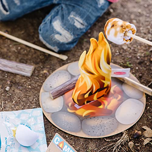Melissa & Doug Let's Explore Campfire S'Mores Play Set - Play Campfire Sets For Kids Ages 3+ Melissa & Doug