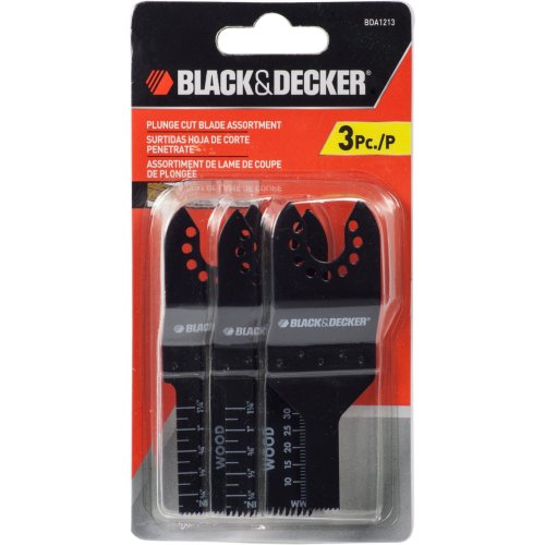 BLACK+DECKER Wood Blade Assortment-3 PK BLACK+DECKER