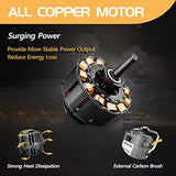 TUNTROL 1000W 30000RPM Flex Shaft Rotary Tool, Thicken 1/4" Flexible Shaft with Stepless Speed Foot Pedal, Hanging Grinder Carver Electric TUNTROL