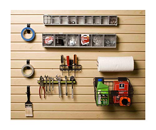 HandiWall Work Bench Accessory Kit for Garage Slatwall Panel Organization - WoodArtSupply