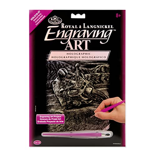 Royal and Langnickel Holographic Engraving Art, Motorcycle Racing Royal & Langnickel