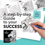 Castle Art Supplies 12 Piece Graphite Drawing Pencils Kit | For Adult Artists – Beginners and Advanced | Presented in Attractive, Compact, Sturdy Castle Art Supplies