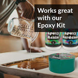 Resin Tape for Epoxy Resin Molding and Epoxy Mold Release for Epoxy Resin Thermal Adhesive Tape for Micro Pour Epoxy Resin Tape and Form with UV HIPPIE CRAFTER