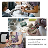 Sdanart Professional Silicone Rubber Tip Paint Pens Brushes，5pcs Silicone Paint Brush，Silicon Color Shapers Brushes，Rubber Paint Brush，Silicone Sdanart