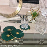 ResinWorld 6 Pack Geode Coaster Molds for Resin + 3 Tier Resin Mold, Cake Stand Molds for Resin ResinWorld