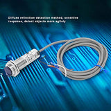 Proximity Sensors CDD-40N 18MM 4 Wire Inductive Proximity Sensor Detection Switch NPN DC12-24V 10-30mm Sensing Dist,Fiber Optic Sensor Garosa