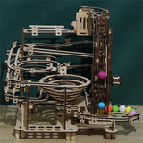 bennama 3D Wooden Puzzles Marble Run Set - Time Traveler Mechanical Model Kits with Motor, Brainteaser and Puzzle for Christmas/Birthday,Gifts for bennama