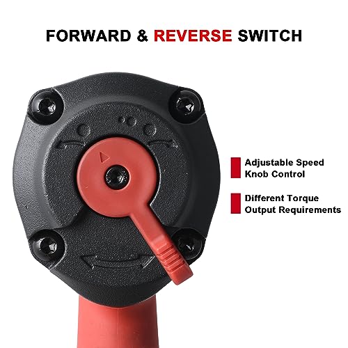 AEROPRO TOOLS 1/2-Inch composite Mini Air Impact Wrench(AP9515),compact design with 500FT-LBS strong torque AEROPRO TOOLS INC