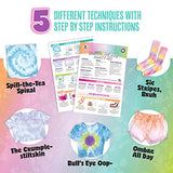 Save 10% on Set of 4 Kids Activity Plastic Tray + Pastel Tie Dye Kit Bundle Dab and Dot Markers