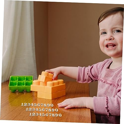 FOYTOKI 100pcs Wood Chips Child Letter Manual Wood Blanks Wooden Cutouts Accessories Wood Embellishments Accessories Decorations Paper Cut Wood FOYTOKI