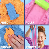Horizon Group USA Bluey SLIMYGLOOP Slimy Sand Mold & Play Creations, 8-Piece Playset, 3 Scented Colors, Sensory Activity for Kids Ages 3, 4, 5, 6, 7, Horizon Group USA