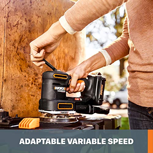 WORX WX820L 20V Power Share Sandeck 5-in-1 Cordless Multi-Sander (Battery & Charger Included) WORX