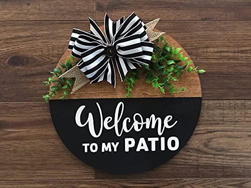 [Upgraded] 4 Pieces 1/4" Thick 12 Inch Round Wood Circles,Unfinished Round Wooden Discs Wood Rounds Wood Plaque Circle Boards Cutouts for Door Artificer