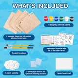 CoolToys Daring Dinos Paint n' Play 3D Model and Craft Kit - STEM Educational Wooden Dinosaurs Building and Painting Set for Kids Ages 6+, Fun and CoolToys