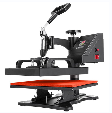 VEVOR Heat Press, 12x10in Heat Press Machine, Clamshell Sublimation Transfer Printer Fast Heat-up, Digital Precise Temperature Control, Vinyl Heat VEVOR