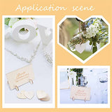 CRASPIRE Wedding Guest Book Alternative, for Guests to Sign with 3PCS Pens and 100PCS Wooden Sign Hearts Rustic Wedding Decorations for Wedding CRASPIRE